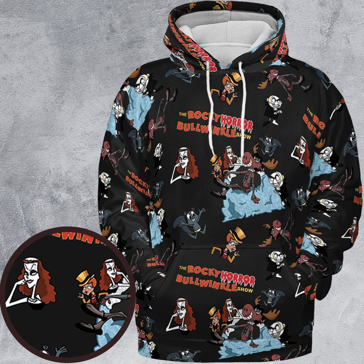 Rocky Horror Bullwinkle All-over Print Hoodie