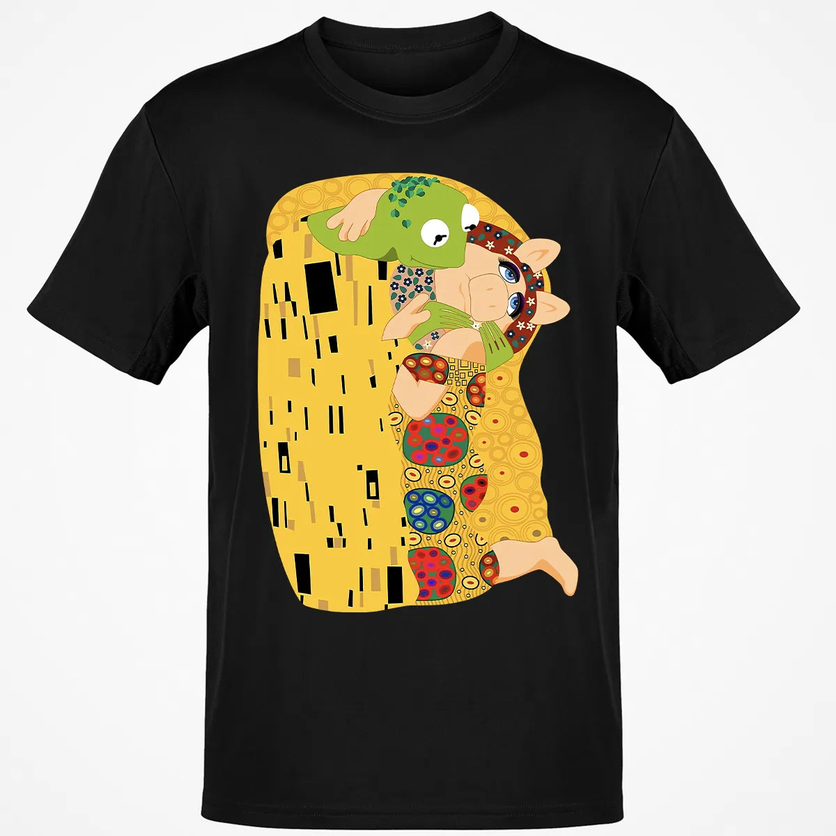 Frog Kiss Piggy Classic Unisex T-Shirt