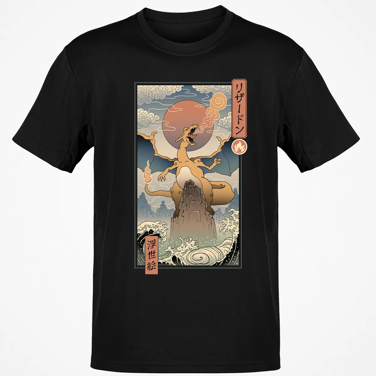Charizard Ukiyo-e Classic Unisex T-Shirt
