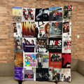 INXS Sherpa Blanket A Retro Album Cover Tribute for True Fans