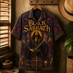 Black Sabbath Hawaiian Shirt, Children of the Grave Button Up, Classic Doom Collector Gift