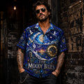 The Moody Blues Hawaiian Shirt, Nights in White Satin Button Up, Classic Prog Pop Fan Gift