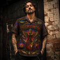 Aerosmith Hawaiian Shirt, Dream On Classic Rock Button Up, Walk This Way Music Fan Gift