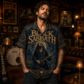 Black Sabbath Hawaiian Shirt, Sabbath Bloody Sabbath Button Up, Doom Rock Collector Gift