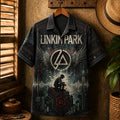 Linkin Park Hawaiian Shirt, Crawling Nu Metal Button Up, Early Era Rock Fan Gift