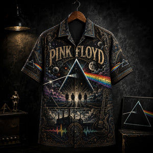 Pink Floyd Hawaiian Shirt, Wish You Were Here Button Up, Shine On Music Fan Gift