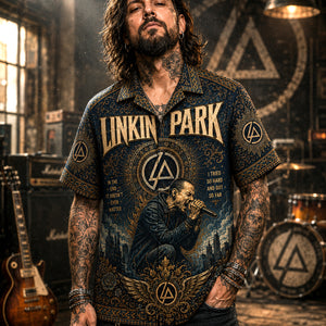 Linkin Park Hawaiian Shirt, Minutes to Midnight Button Up, What Ive Done Fan Gift