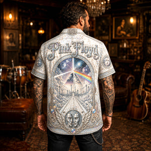 Pink Floyd Hawaiian Shirt, Comfortably Numb Button Up, The Wall Music Fan Gift