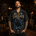 Black Sabbath Hawaiian Shirt, Master of Reality Button Up, Sweet Leaf Metal Fan Gift
