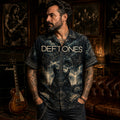 Deftones Hawaiian Shirt, Digital Bath Alt Rock Button Up, White Pony Music Fan Gift