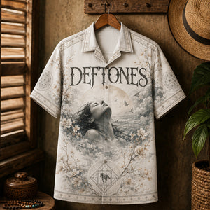 Deftones Hawaiian Shirt, Koi No Yokan Button Up, Swerve City Rock Fan Gift