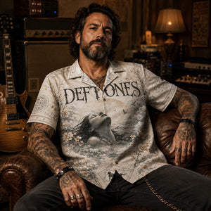 Deftones Hawaiian Shirt, Koi No Yokan Button Up, Swerve City Rock Fan Gift