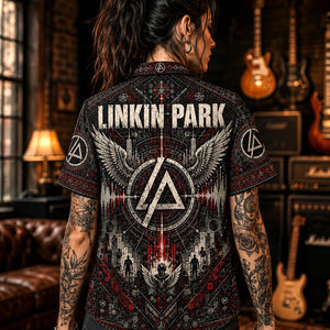 Linkin Park Hawaiian Shirt, Meteora Era Button Up, Numb Rock Fan Gift, Collector Gift
