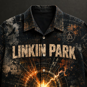 Linkin Park A Thousand Suns Hawaiian Shirt, 2010 Alternative Rock Button Up, Chester Bennington The Catalyst Era