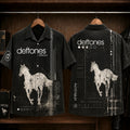 Deftones White Pony 2000 Hawaiian Shirt, Alternative Metal Button Up, Chino Moreno White Pony Era