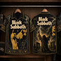 Black Sabbath Vol. 4 1972 Hawaiian Shirt, Heavy Metal Button Up, Ozzy Osbourne Snowblind Era