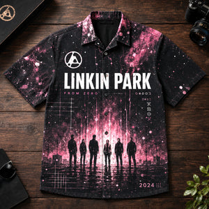 Linkin Park From Zero 2024 Hawaiian Shirt, Alternative Rock Button Up, Emily Armstrong New Era