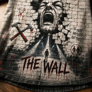Pink Floyd The Wall Hawaiian Shirt, 1979 Album Inspired Button Up, Roger Waters Another Brick in the Wall Era