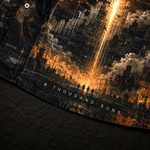 Linkin Park A Thousand Suns Hawaiian Shirt, 2010 Alternative Rock Button Up, Chester Bennington The Catalyst Era