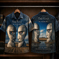 Pink Floyd The Division Bell Hawaiian Shirt, 1994 Album Inspired Button Up, David Gilmour 1994 Tour Era