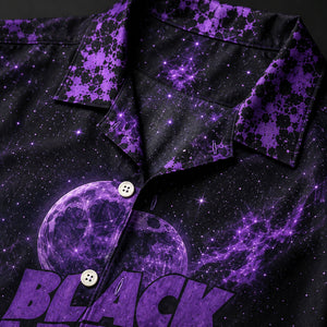 Black Sabbath Master of Reality Hawaiian Shirt, 1971 Heavy Metal Button Up, Ozzy Osbourne Sweet Leaf Era