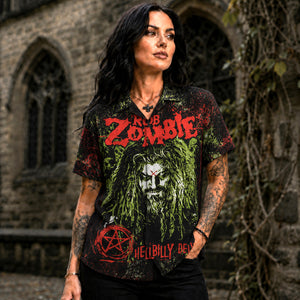 Rob Zombie 1 Hawaiian Shirt, Hellbilly Deluxe Shock Rock Button Up, Dragula Industrial Metal Fan Gift