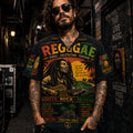 Reggae Roots Rock Hawaiian Shirt, Classic Album Style Button Up, Vintage Music Fan Gift