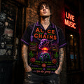 Alice In Chains Neon Hawaiian Shirt, Dirt Grunge Metal Button Up, Man in the Box Music Fan Gift