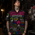 Punk Rock Hawaiian Shirt, Iconic Music Artwork Button Up, Rock Culture Fan Gift