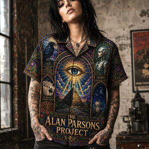 The Alan Parsons Project Hawaiian Shirt, Iconic Music Artwork Button Up, Rock Culture Fan Gift