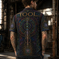Tool Band Hawaiian Shirt, Lateralus Progressive Metal Button Up, Spiral Art Music Fan Gift