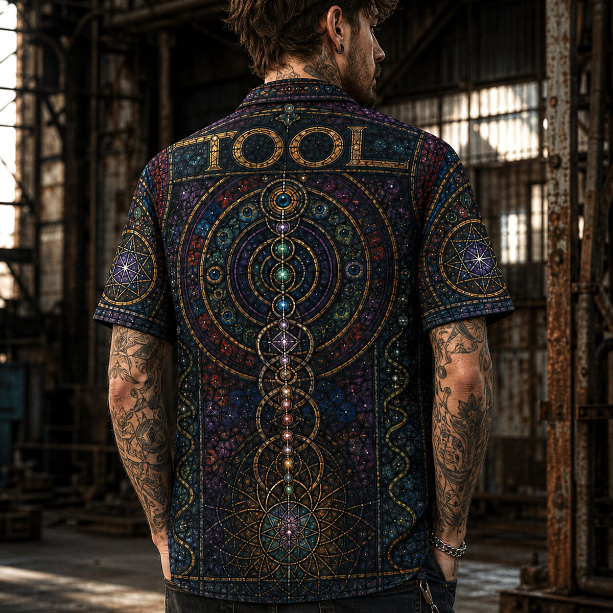 Tool Band Hawaiian Shirt, Lateralus Progressive Metal Button Up, Spiral Art Music Fan Gift