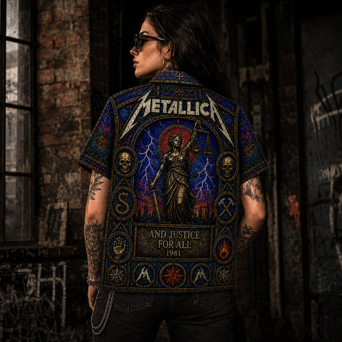 Metallica Hawaiian Shirt, 72 Seasons Metal Button Up, Modern Thrash Collector Gift
