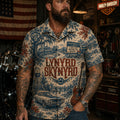 Lynyrd Skynyrd Luxury Hawaiian Shirt, Free Bird Southern Rock Button Up, Sweet Home Alabama Fan Gift