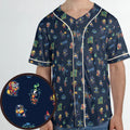 Masters Of The Universe Funny Pattern Unisex Baseball Jersey