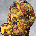All-over Print Hoodie - NQXBPTJA -  - 1