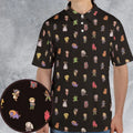 Final Fantasy Characters Pattern AOP Men/Women Polo Shirt