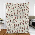 Avoid The Noid Yo Noid Fleece Blanket