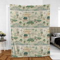 Hundred Acre Wood Map Fleece Blanket