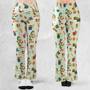 Plucky Duck Tiny Toon Adventures Flare Leggings