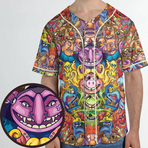 Monster Muppets The Muppets Characters Unisex Baseball Jersey