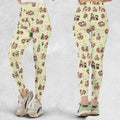 So Cute Bowser and Mario Pattern Legging