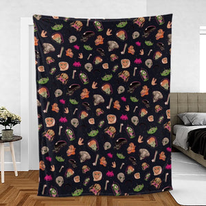 Classic Aliens Fleece Blanket