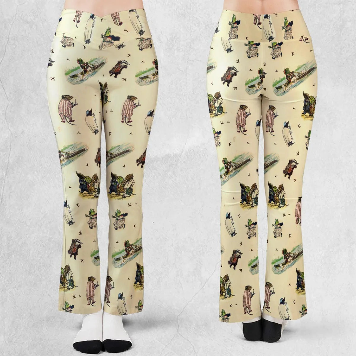 The Wind In The Willows Flare Leggings