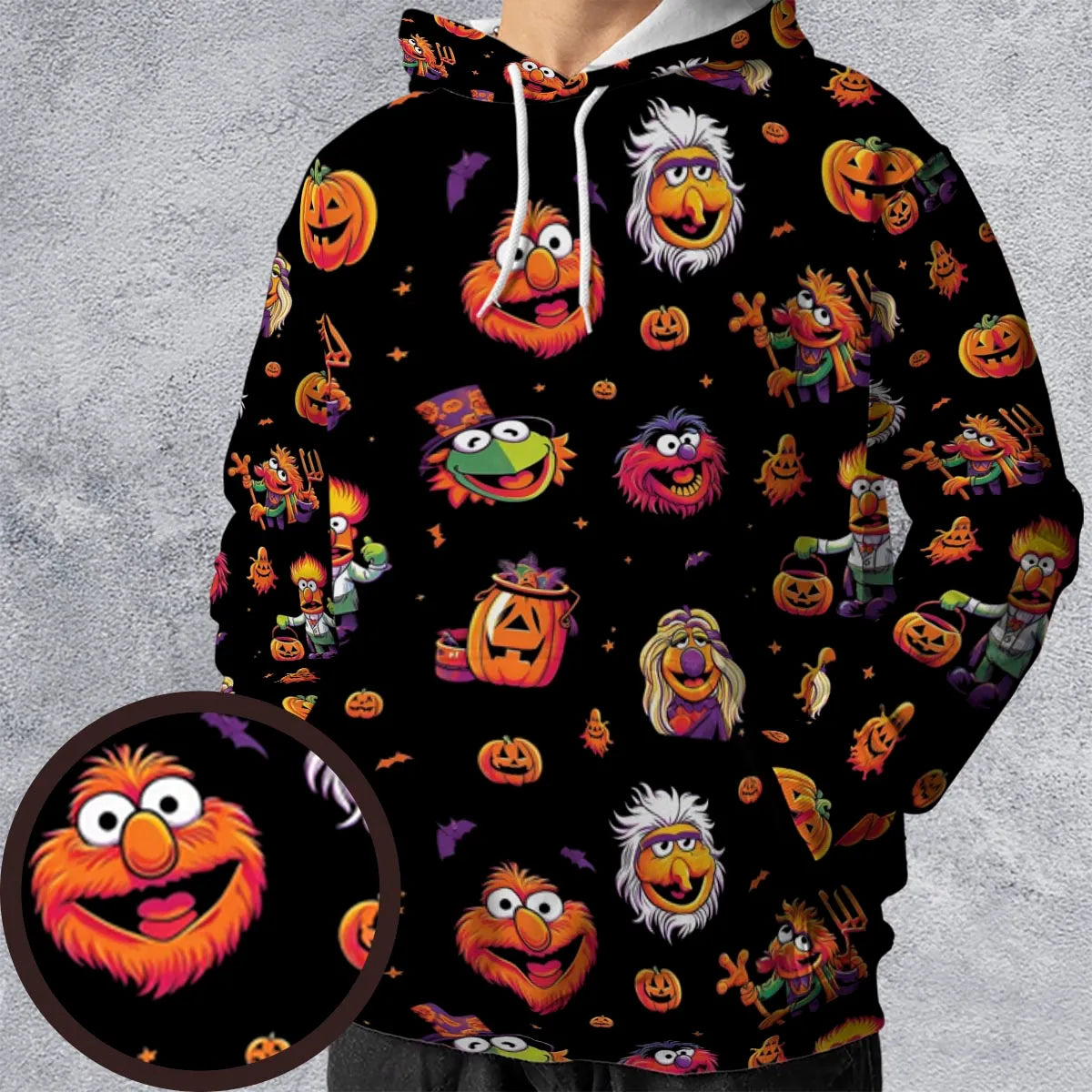 Halloween Muppets All-over Print Hoodie