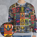 Modern Horror Movies Nope Ghostface Pinhead Pearl Leatherface Halloween All-over Print Sweatshirt