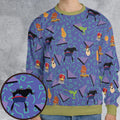 90's Styled Goofy Movie All-over Print Sweatshirt