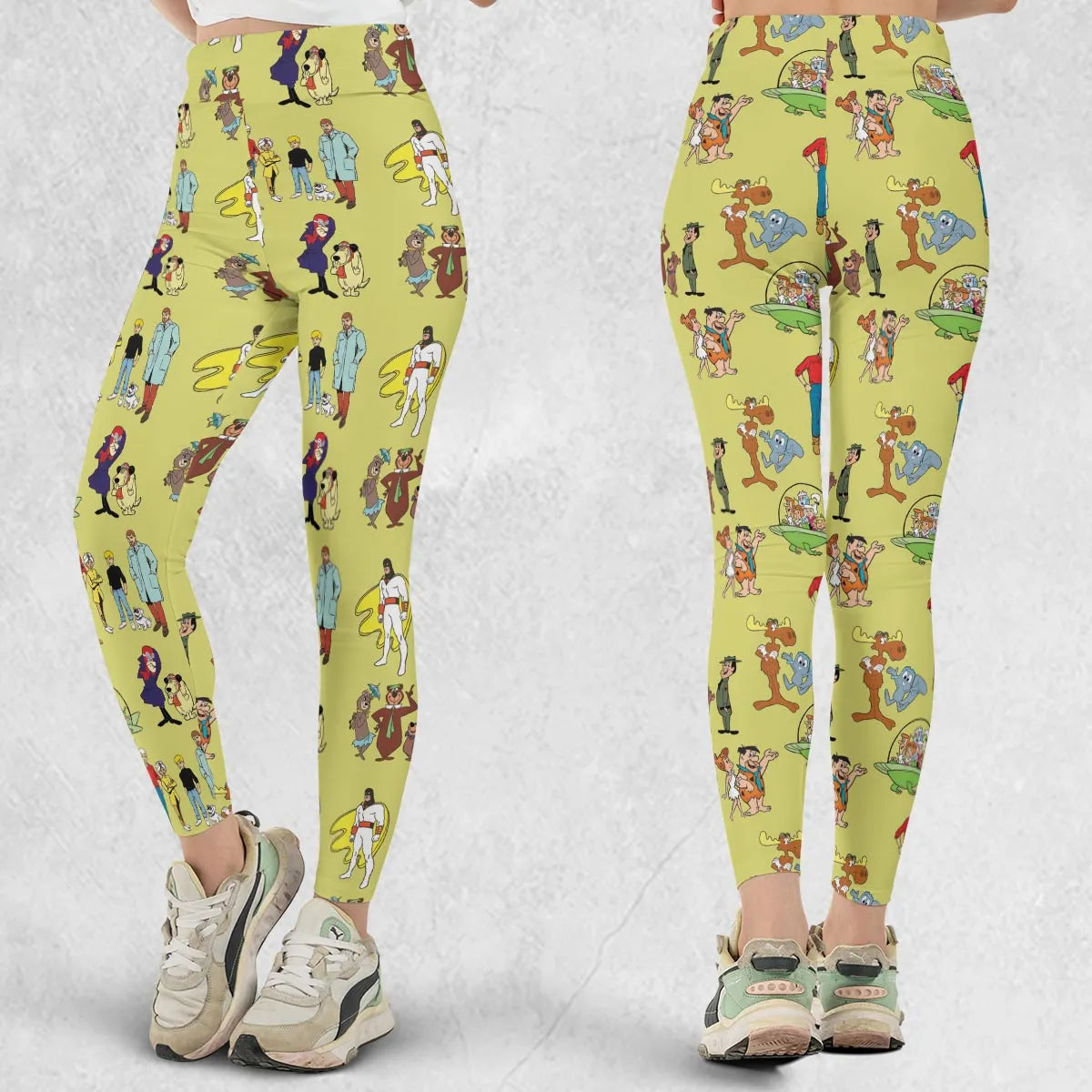 60s Cartoon Characters Legging