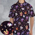 Trick or Treat Poke'ween Pokemon AOP Men/Women Polo Shirt