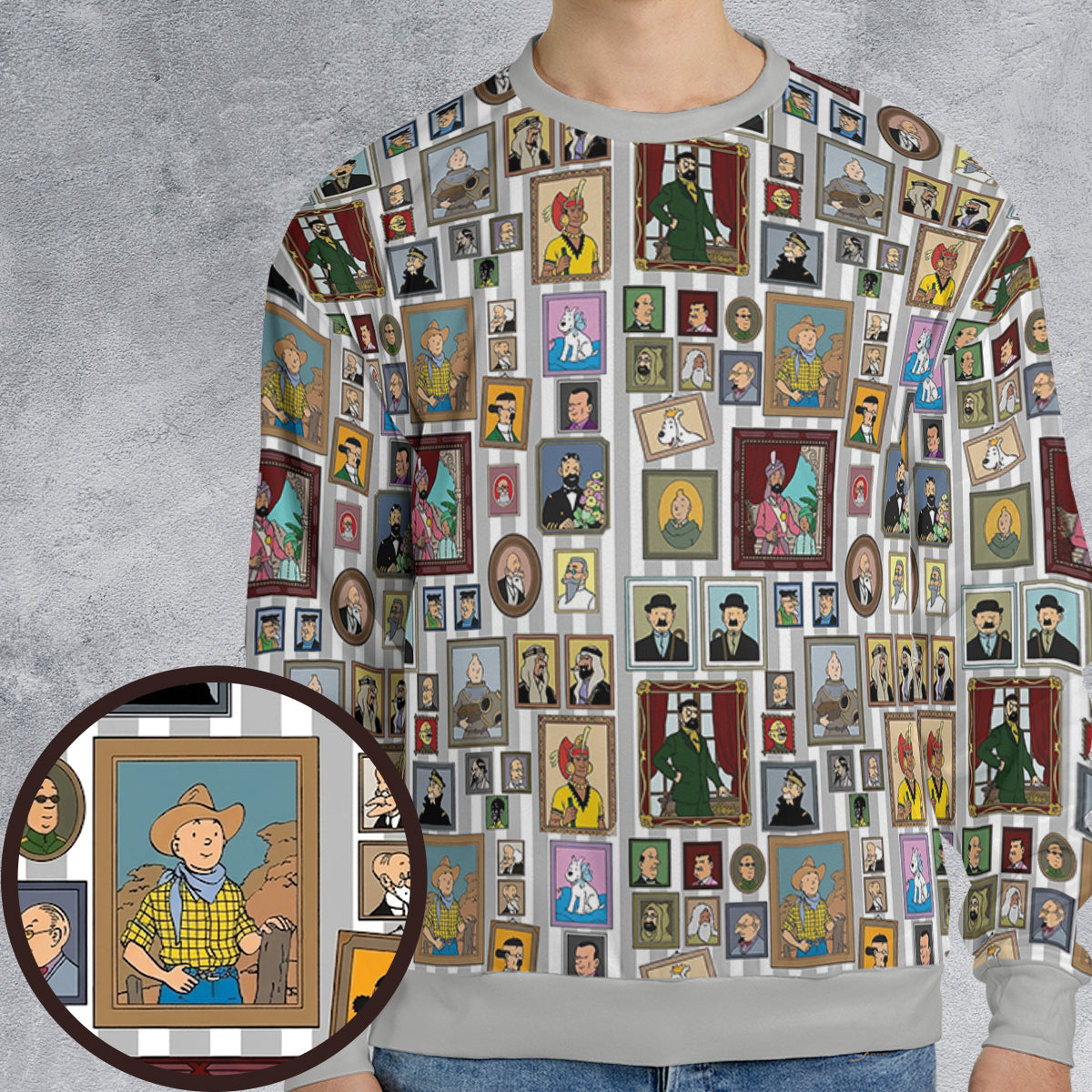 Timeless Adventure All-over Print Sweatshirt